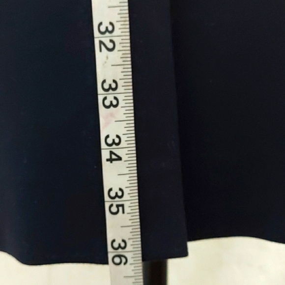 Antonio Malani Navy Blue Dress Size 10 - Picture 9 of 12